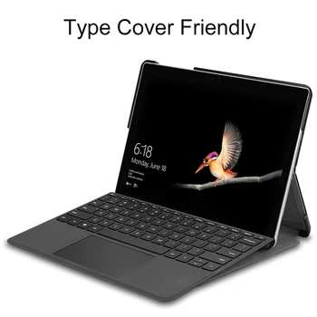 Ultra Slim PU Ādas Gadījumā Vāks Microsoft Surface iet, Iet 2 10 collu Planšetdatoru + Stylus Pen Tri-Reizes NAV Miega Mosties Funkcijas