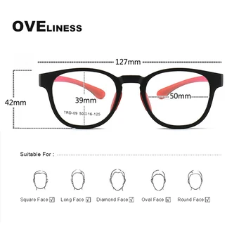 Ultravieglajiem Optisko Mīksto Bērniem, brilles Rāmis meitene zēns Rāmji, Brilles Recepšu Bērniem, brilles, Optikas Briļļu brilles