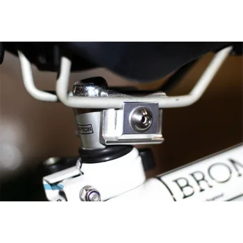 Ultravieglajiem titāna sakausējuma-velosipēdu sēdekļu pēc stiprinājuma skrūves Brompton velosipēds