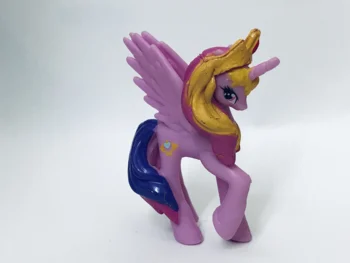 Unicorn Saule princese Princese Luna Princese Cadance Murgs Nakts Zirgu Rīcības Rotaļlietas Skaitļi 6.5 CM