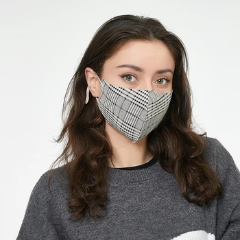 Unisex Mazgājams PM 2.5 Kokvilnas Mutes Maska Sievietes Mutes, Cepures Ar Filtru Sejas Maska Auduma Putekļu Maskēties Ziemas Mutes Maska