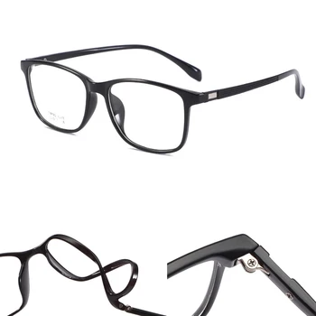 Unisex Stilīgs Laukumā bezrecepšu Brilles Brilles, Skaidrs, Lēcas, Briļļu TR90 Elastīgs, Izturīgs Briļļu ietvaru Briļļu Vīriešiem