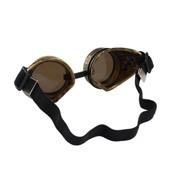 Unisex Vintage Stila Steampunk Gotikas Stilā Riteņbraukšana, Aizsargbrilles, Metinātāju Brilles, Metināšanas Punk Darba Aizsardzības Aizsargbrilles, Brilles Cosplay