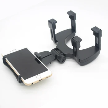 Universālas Automašīnas Mobilā Tālruņa Turētāju un Atpakaļskata Spoguļi Automašīnas Turētājs Stiprinājums Stand Statīvu, lai iPhone 8 7 X 6 Plus Samsung S9 S7 S8 GPS