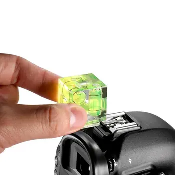 Universālie 3-Ass Karstā Apavu Fiksētu Burbuļa līmeņrādi 3D līmeņrādis Canon Nikon Pentax DSLR Kameras Foto Piederumi