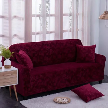 Universālā Dzīvojamā istaba dīvāns piegādes all-inclusive sofa cover cietā 3D krāsu putekļu necaurlaidīgs Slipcover cieši aptver pilnībā segtu CZ54