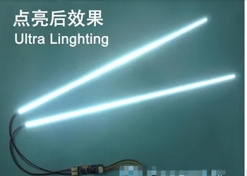 Universālā Izcelt Aptumšojami LED Backlight Lampas Atjaunināšanas komplekts Regulējams LED Light LCD 2 displejs LED Sloksnes