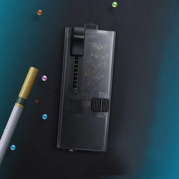 Uzlabot DIY Smēķēšana Cigarešu Sprādziena Krelles Stūmēju Pop-up Dūmu Push bumbu Kaste Dūmu ledus Krelles Piederumu, Instrumenti