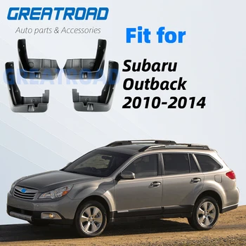 Uzstādīt Auto Dubļu Sargi Par Subaru Outback 2010. -. Gadam Mudflaps Šļakatu Dubļu Sargi Atloks Dubļusargi Spārna Priekšā, Aizmugurē, Optiskā 2011 2012 13