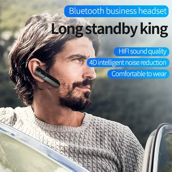 V19 Bluetooth Austiņu Biznesa Bezvadu Austiņas Mini Brīvroku Earbuds Ar Mikrofonu Austiņas Earbud Austiņas Samsung Xiaomi