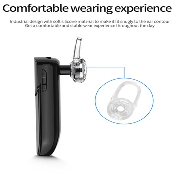 V19 Bluetooth Austiņu Biznesa Bezvadu Austiņas Mini Brīvroku Earbuds Ar Mikrofonu Austiņas Earbud Austiņas Samsung Xiaomi
