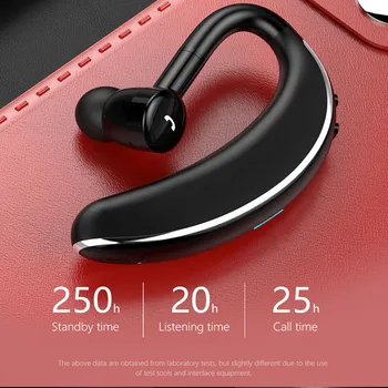V7 Bluetooth 5.0 Austiņas Bezvadu Austiņas Austiņas ar Mic 20 Stundas sarunu laika brīvroku braukšanas sporta iPhone, huawei xiaomi