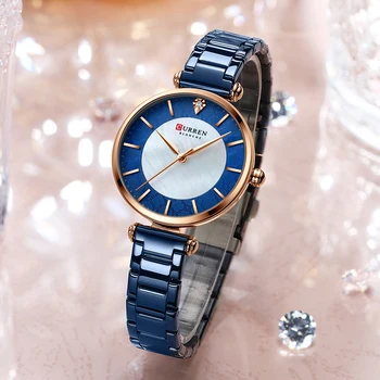 VAI Pulksteņi Sievietēm Jaunā Modes Kvarca pulkstenis ar Nerūsējošā Tērauda Aproce Plānas Pulkstenis Sieviešu montre femme