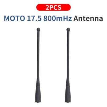 VHF 136-174MHz Antenu Motorola Radio HT1000 GP900 MT2000 MTX8000 XTS 2500 divvirzienu Radio Antena 17,5 cm - 2 Pack
