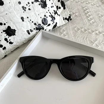 VWKTUUN Saulesbrilles Sieviete, Kaķu Acu Brilles Vintage Mazo Rāmi Saulesbrilles Sieviešu UV400 Toņos Āra Saules Brilles Brilles Sievietēm