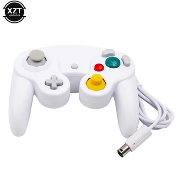 Vadu Spēle Rīkoties ar Gamepad Šoks Stick JoyPad Vibrācijas Nintendo Wii GameCube par NGCController par Pad Kursorsviru jaunākās
