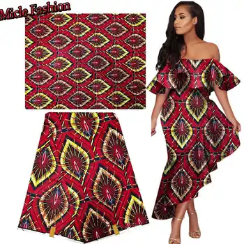 Vairumtirdzniecības āfrikas ankara nekustamā modes vasks drukāt vasks, auduma,ilga āfrikas valkāt drēbes, kas ir kokvilnas sieviešu kleita