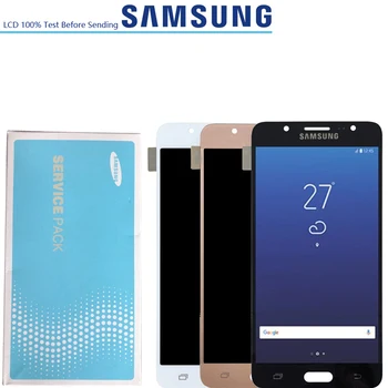 Var Pielāgot Brightnes Sākotnējā Displejs Samsung Galaxy J5 2016 J510 J510F J510FN J510M J510Y J510G LCD skārienekrānu, Digitizer
