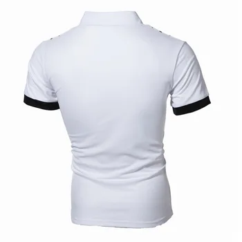 Vasara Ir 2021. Jaunu Vīriešu Golfa Krekls Gadījuma Modes Tīras Kokvilnas Krekli Ar Atlokiem Classic Biznesa Tīru Krāsu Īsām Piedurknēm Topi