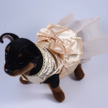 Vasaras Mājdzīvnieku Apģērbu Dot Sunim Kleita Suņiem Svārki Vasaras Princese Suns Kāzu Kleitas York Apģērbu Suņiem Svārki Pet Cat Kleita