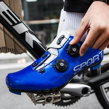 Velo kurpes vīriešiem pašbloķējoši VPD ceļu čības, āra sporta ultravieglajiem Zapatillas Ciclismo sieviešu MTB velo kurpes size36-48