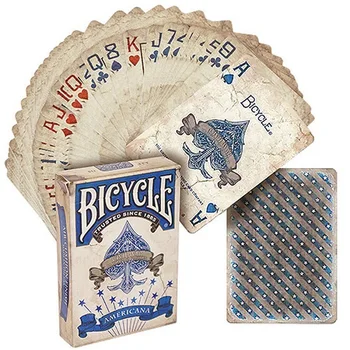 Velosipēdu Americana Spēļu Kārtis Amerikā Klāja Pokera Izmēra USPCC Limited Edition Burvju Kāršu Spēles Burvju Triki Aksesuārus, lai Burvis