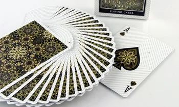 Velosipēdu Elementārā Zemes Spēļu Kārtis Iegūstama Pokera USPCC Limited Edition Klāja Burvju Kartītes, Burvju Triki, Butaforijas, lai Burvis