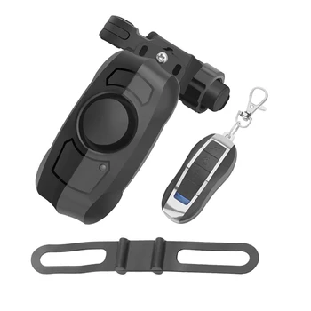 Velosipēdu Signalizācijas USB Uzlāde Bezvadu Tālvadības pults Anti Theft Motociklu, Motorolleru Drošības Anti-zādzība Velosipēdu Piederumi