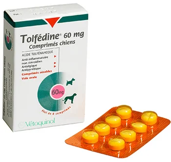 Vetoquinol Tolfedine 100ml/6mg/60mg, Lai Suns & Kaķis