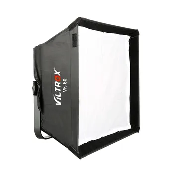 Viltrox VK-60 LED gaismas Softbox Reizes Āra Atstarotājs Jumta Difuzoru+Pārnēsāšanas Soma par Viltrox VL-40T VL-50T/B VL-60T VL-85.T