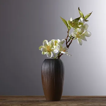Vintage Keramikas Vāze Japāņu Stila Radošo Ziedi Vienošanās Augi Hidroponika Sadzīves Dekoratīvās Darbvirsmas Rotājumi