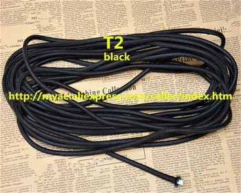 Vintage kabelis 2*0.75 auduma, elektrības vadu DIY kulons gaismas elektrisko kabeli, austi pīts kabelis, strāvas vads