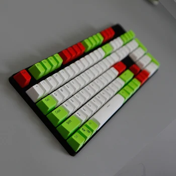 Vispārīgi 87keys/104keys Mehāniskā Tastatūra PBT galvenie Klp dubultā krāsas caurspīdīgs keycaps OEM profilu