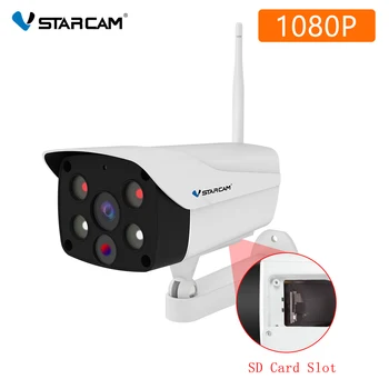 Vstarcam 2MP 1080P IP Kamera Outdoor Wifi Kamera Outdoor Video Novērošanas Drošības Kameru CS52 Domofons Krāsu/IS Nakts Redzamības