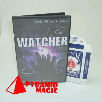 Vērotājs ( DVD un Veidojums) ar Mickael Chatelain slēgt Ielas mentalism Classic karti burvju triki