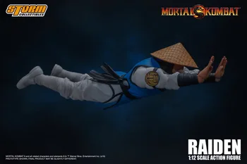 Vētra Rotaļlietas DCMK-004 Mortal Kombats Raiden Pilns komplekts Rīcības Attēlu Kolekcijas