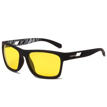 Vīrieši Polarizētās Saulesbrilles, Zīmolu, Dizaineru, Vintage Vīriešu Laka Laukumā Braukšanas Saules brilles UV400 Toņos Briļļu Oculos de sol