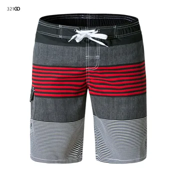 Vīriešu Bermudu Sērfot Shortpants Peldēšana Riepas Pludmales Šorti Plus Lieluma Peldbikses Vasaras Ūdens Sporta Peldkostīmu Beachwear