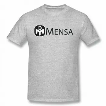 Vīriešu Mensa Kluba Logo Īsām Piedurknēm T Krekls