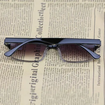 Vīriešu, Sieviešu, Lasīšanas Brilles Presbyopic Kvadrātveida Melnas Brilles Rāmis Anti-Noguruma Ultravioleto-Pierādījums 1.0 4.0 R153