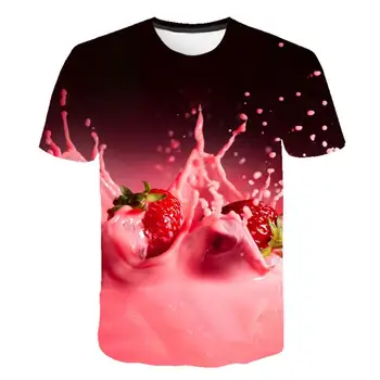 Vīriešu T-krekls Personības Drukāt Ikdienas Īsās Piedurknes 2020. Gadam, Modes Augļu Drukāt Vīriešu T-krekls 3D Modeli Vasaras Atdzist Topi tee Vīriešu