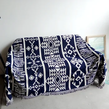 Vītne Segu Dīvāns ietver Auduma Mākslas Tīras Kokvilnas Karājas Gobelēns Met Segu uz Dīvāna/Gultas/Plaknes Adīt Segu ar Pušķis