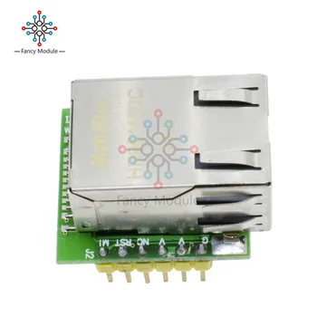 W5500 USR-ES1 ENC28J60 Čipu Jaunu SPI LAN/ Ethernet Konvertors TCP/IP Mod arduino Diy Komplektu