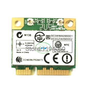 WDXUN Atheros AR9287 AR5B97 Bezvadu BGN 300 Mb / s 802.11 b/g/n Pusi PCI-E Wifi Kartes Bezvadu tīkla karte WLAN KARTI