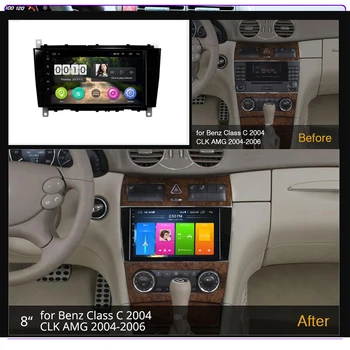 Wanqi Android10 Auto GPS Navigācijas Benz C-Klase W203 (2004 2005 2006 2007) CLC G Klases W467 (2008-2011) CD NE DVD Atskaņotājs