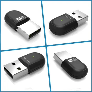 Wavlink 650Mbps Mini USB WiFi Adapter-Bezvadu Tīkla Karte, Paredzēta DATORA USB Ethernet WiFi Dongle 2.4 G 5G Tīkla Karti, Windows, MAC OS
