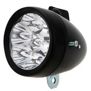 Weimostar Retro Velosipēdu 7 LED Priekšējais Gaismas Augstas Spilgti Velo Lukturu Vintage Lukturīti, Velosipēdu Gaismas Lampa Velosipēdu Piederumi