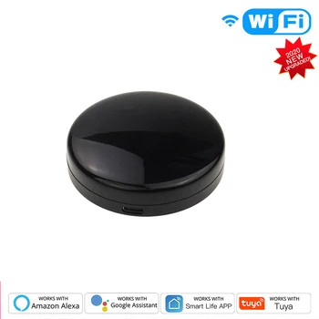 WiFi RF+IS Universālā Tālvadības pults RF Ierīces Tuya/Smart Dzīves App Balss Kontroles Darbu Ar Alexa, Google Home