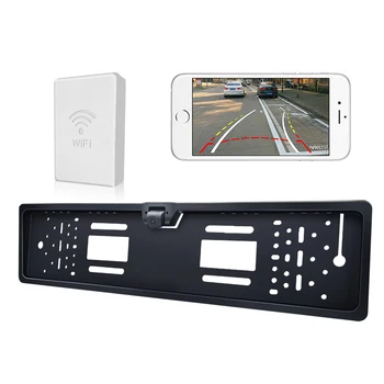 Wifi atpakaļgaitas kamera ar palīglīnija bezvadu blind autostāvvieta kameras atklāšanas sistēmas Android, IOS auto universal