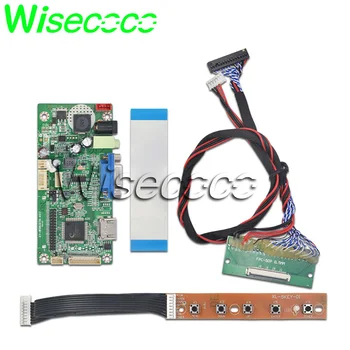 Wisecoco 12.3 collu automobiļu instrumentiem, LCD displejs HSD123KPW1-A30 hdmi 40 pin LVDS VGA + touch panelis+android valde